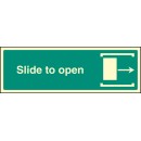 Slide to Open - Arrow Left