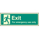 Fire Exit - Up / Straight On (Portrait)