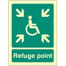 HTM Fire Exit - Arrow Down