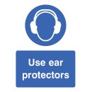Use Ear Protectors When Operating Machine