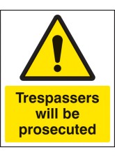Trespassers Will be Prosecuted