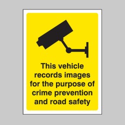 Cameras Are Fitted to this Vehicle - 
