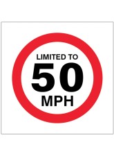 Limited to 50mph