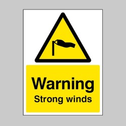 Warning - Strong Winds - 