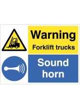 Warning - Forklift Trucks - Sound Horn