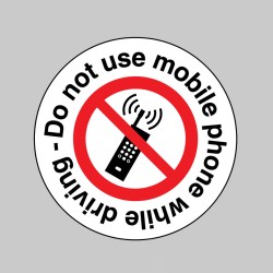 Do not use Mobile Phone while Driving Labels - Do not use Mobile Phone while Driving Labels -
