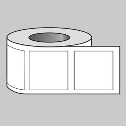 Custom Square Roll of Labels - Custom Square Roll of Labels -