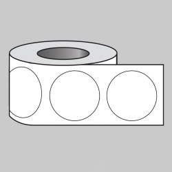 Custom Circle Roll of Labels - Custom Circle Roll of Labels -