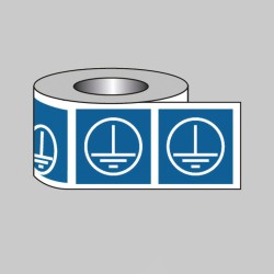 Earth Labels - Blue - Earth Labels - Blue -