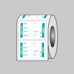 Food Shelf Life - Roll of Labels - Food Shelf Life - Roll of Labels -
