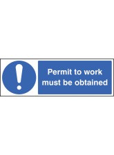 Permit to Work Must be Obtained