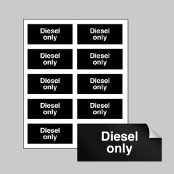 Diesel Only - Labels - Diesel Only - Labels -