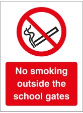 No Smoking Outside the School Gates