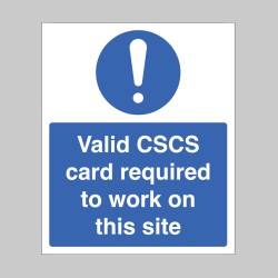Valid CSCS Card Required - Valid CSCS Card Required -
