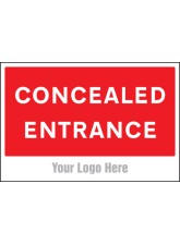 Concealed Entrance - Add a Logo - Site Saver