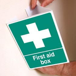 First Aid Box- Projecting Sign - 