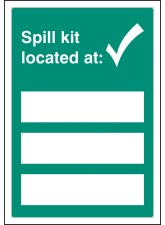 Spill Kit Located At - Adapt-a-Sign