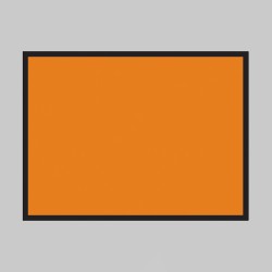 Vehicle Marking Plate - Reflective Magnetic - 400 x 300mm - 