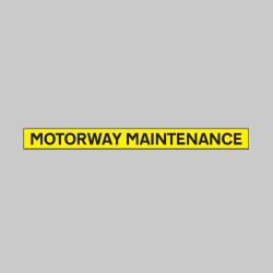 Motorway Maintenance - Reflective Self Adhesive Vinyl - 