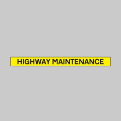 Highway Maintenance - Reflective Magnetic - 