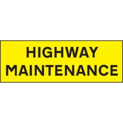 Highway Maintenance - Reflective Self Adhesive Vinyl - 