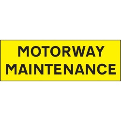 Motorway Maintenance - Reflective Self Adhesive Vinyl - 