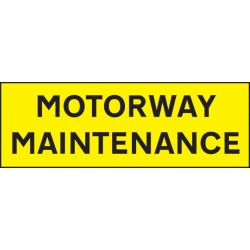 Motorway Maintenance - Reflective Magnetic - 