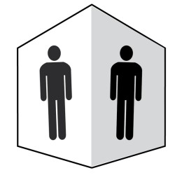 Gents Symbol - Projecting Signs - 