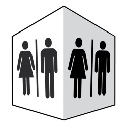Toilets - Projecting Signs  - 