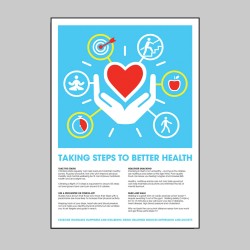 Taking Steps to Better Health - Poster - Taking Steps to Better Health - Poster -