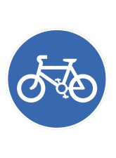 Pedal Cycle Route Only - Class RA1