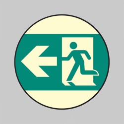Emergency Exit - Left - Floor Marker - Emergency Exit - Left - Floor Marker -
