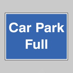 Car Park Full with Frame - 600 x 450mm - 