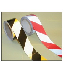 Reflective Safety Tape - Red & White - 