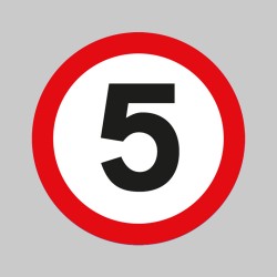 5mph - Floor Graphic - 