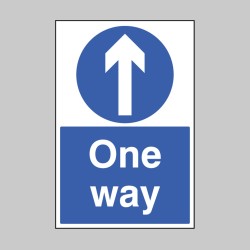 One Way - Floor Graphic - 
