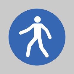 Pedestrian - Floor Graphic - 