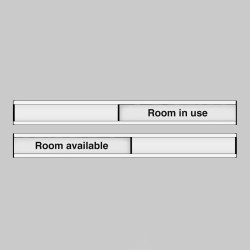 Room in Use / Room Available - Door Slider - 