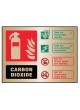 CO2 Carbon Dioxide Extinguisher Identification