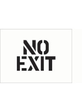 Stencil - No Exit