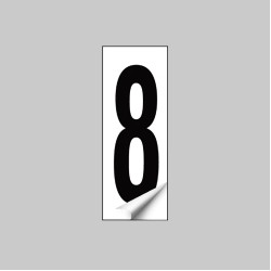 Identification Number 0-9 Set - 
