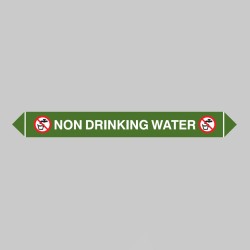 Non Drinking Water - Flow Marker (Pack of 5) - 