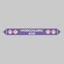 Hydrochloric Acid - Flow Marker (Pack of 5) - 