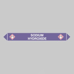 Sodium Hydroxide - Flow Marker (Pack of 5) - 