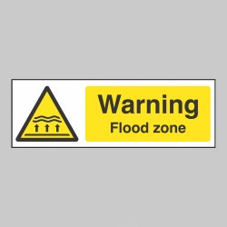 Warning - Flooding Zone - Warning - Flooding Zone -