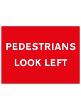 Pedestrians Look Left