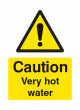 Caution Very Hot Water